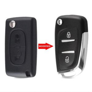 Carcaca Caniv. Oca Adaptaçao Peugeot 2 Botoes