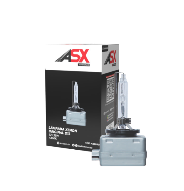 Lâmpada Xenon Original D3S - 4300K - 35W - 12V - ASX