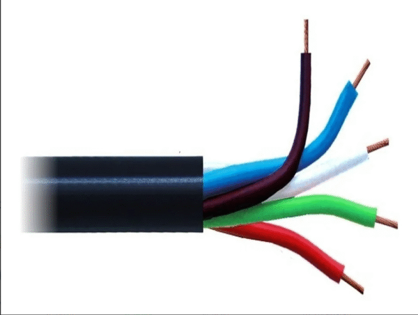 Cabo PP Circular Preto 5 X 1 mm 50 Metros Technoise - Imagem 2