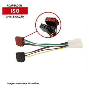 Chicote de Ligação Nissan C/ Conector I.S.O - Fiamon