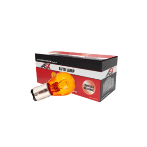 Lâmpada  1034 Ambar 2 Polos 12V - P21/5W  (10 UN) - ASX