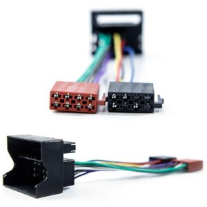 Chicote de Ligação Quadrilock Peugeot/Citroen/VW Jetta/Audi/BMW/Renaut  C/Conector I.S.O - Fiamon