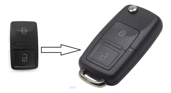 Capa Chave Canivete KeyPad G6 2 Botões Borracha - Imagem 3