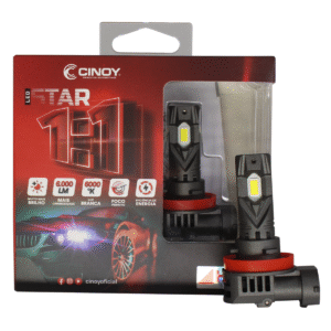 LAMPADA LED STAR 1:1 H8=H9=H11 - CINOY