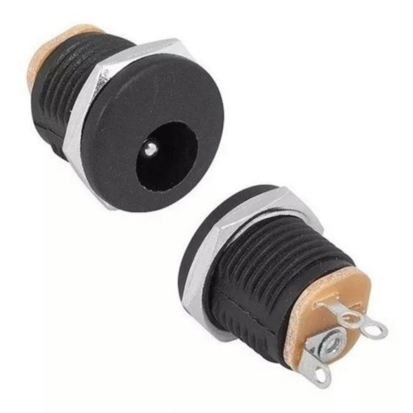 Conector Jack Tipo P4 Fêmea 2,1x5,5mm - Imagem 3