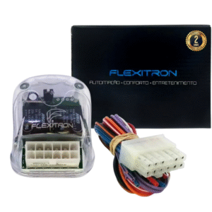 FDX 22 - ABRE 2 VIDROS VIA CONTROLE - FLEXITRON
