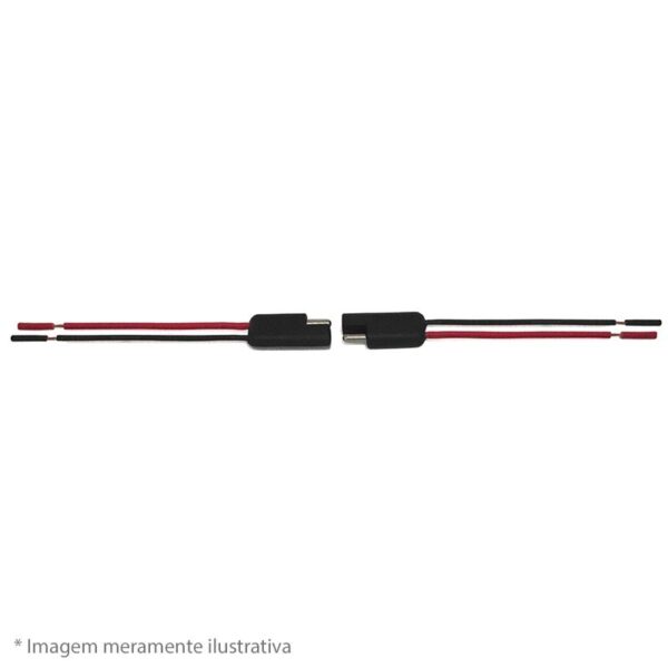 Chicote 02 Vias - Com Fio - 1mm - Pct - Technoise