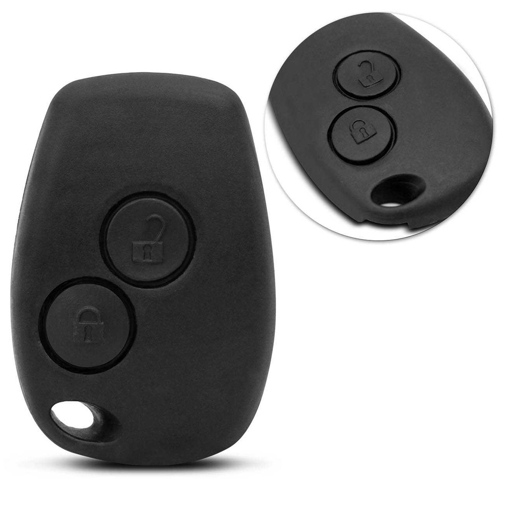 Capa Chave Renault Sandero 2 Botões 2 Cad. (9030)