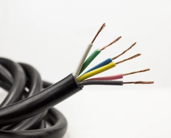 Cabo PP Circular Preto 6 X 1 mm 50 Metros Technoise - Imagem 2