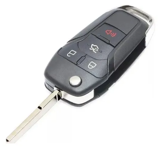 Carcaça Canivete Ford Fusion Com 4 Botões